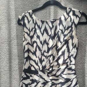 A/X Armani Exchange Black and White Mini Dress